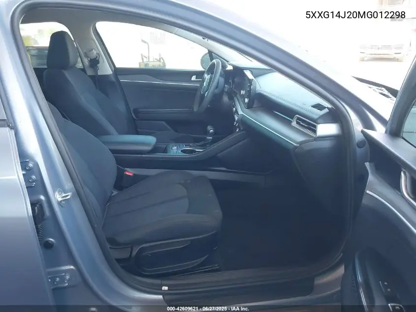 2021 Kia K5 Lxs VIN: 5XXG14J20MG012298 Lot: 42609621