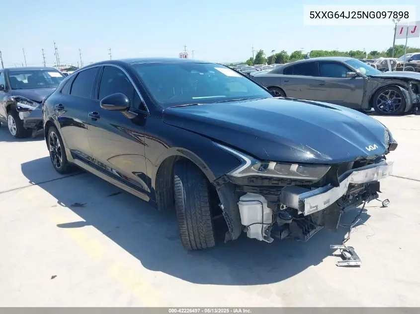 2022 Kia K5 Gt-Line VIN: 5XXG64J25NG097898 Lot: 42226497
