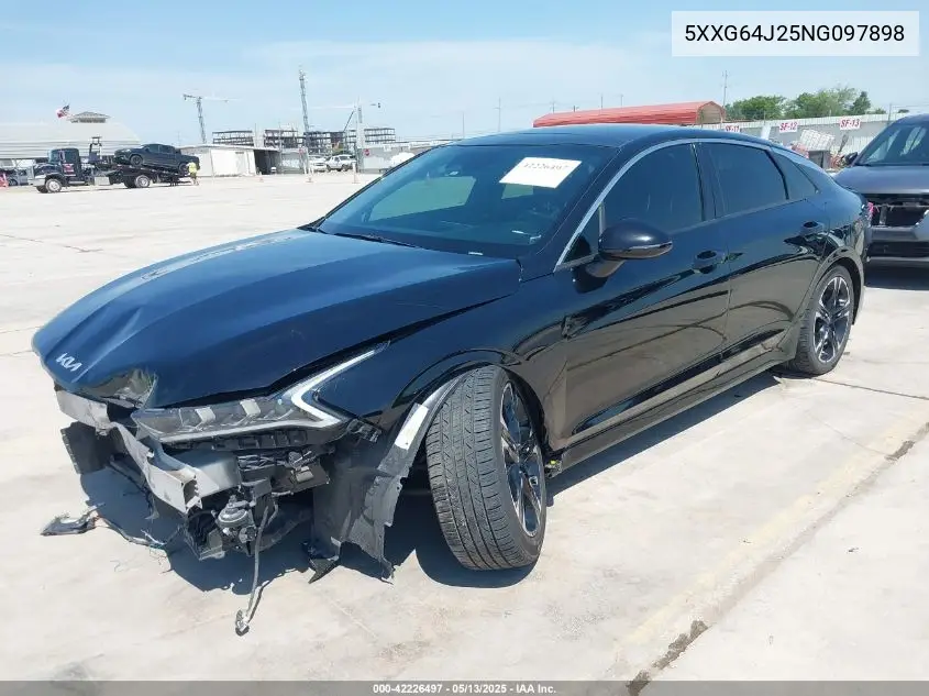 2022 Kia K5 Gt-Line VIN: 5XXG64J25NG097898 Lot: 42226497