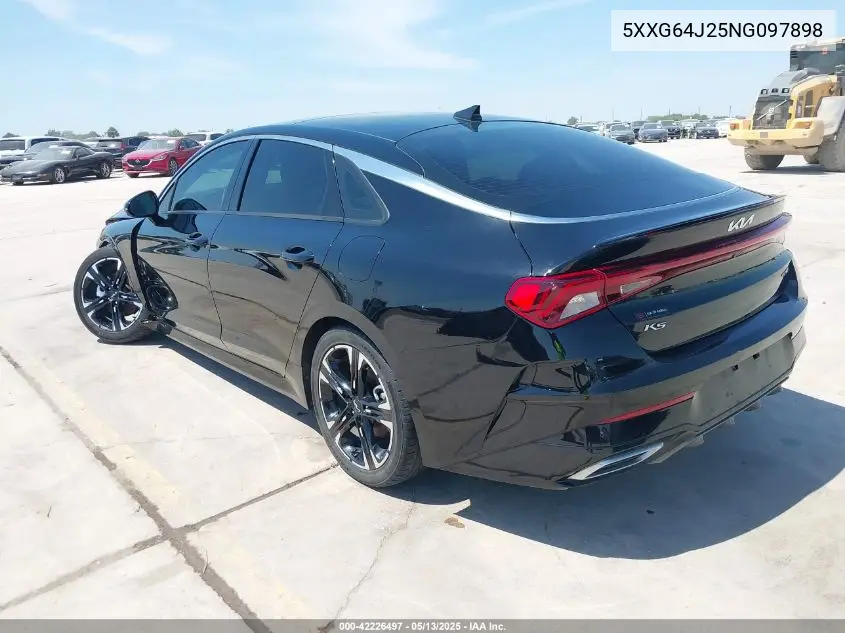 2022 Kia K5 Gt-Line VIN: 5XXG64J25NG097898 Lot: 42226497