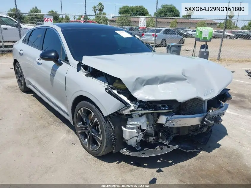 2022 Kia K5 Gt-Line VIN: 5XXG64J29NG161800 Lot: 42609614