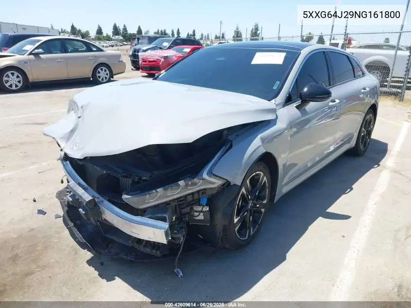 2022 Kia K5 Gt-Line VIN: 5XXG64J29NG161800 Lot: 42609614