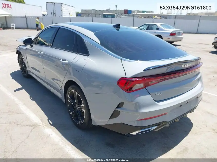 2022 Kia K5 Gt-Line VIN: 5XXG64J29NG161800 Lot: 42609614