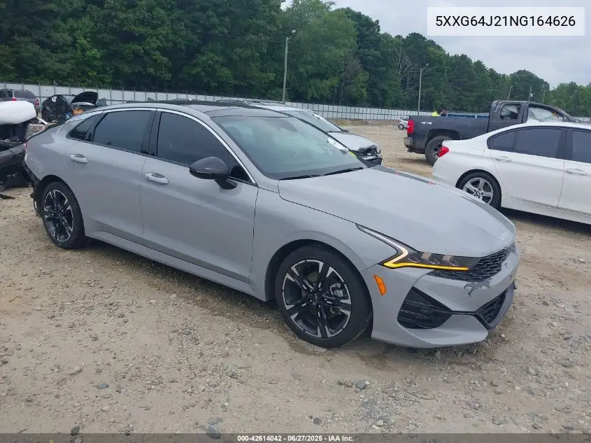 2022 Kia K5 Gt-Line VIN: 5XXG64J21NG164626 Lot: 42614042