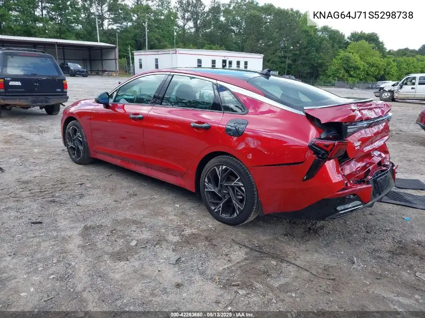 2025 Kia K5 Gt-Line VIN: KNAG64J71S5298738 Lot: 42263660