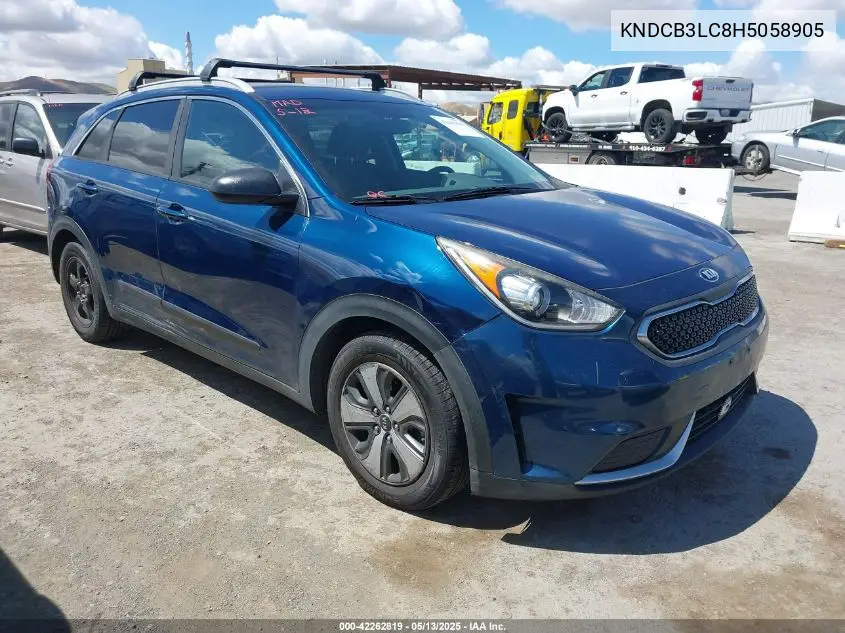 2017 Kia Niro Lx VIN: KNDCB3LC8H5058905 Lot: 42262819