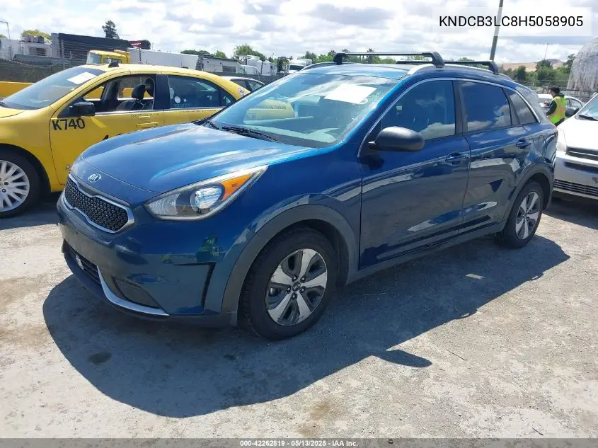 2017 Kia Niro Lx VIN: KNDCB3LC8H5058905 Lot: 42262819