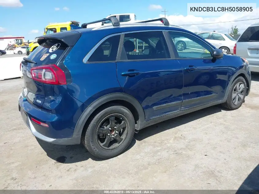 2017 Kia Niro Lx VIN: KNDCB3LC8H5058905 Lot: 42262819
