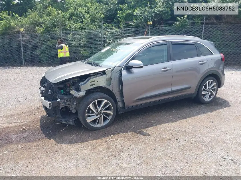 2017 Kia Niro Ex Touring VIN: KNDCE3LC6H5088752 Lot: 42611717