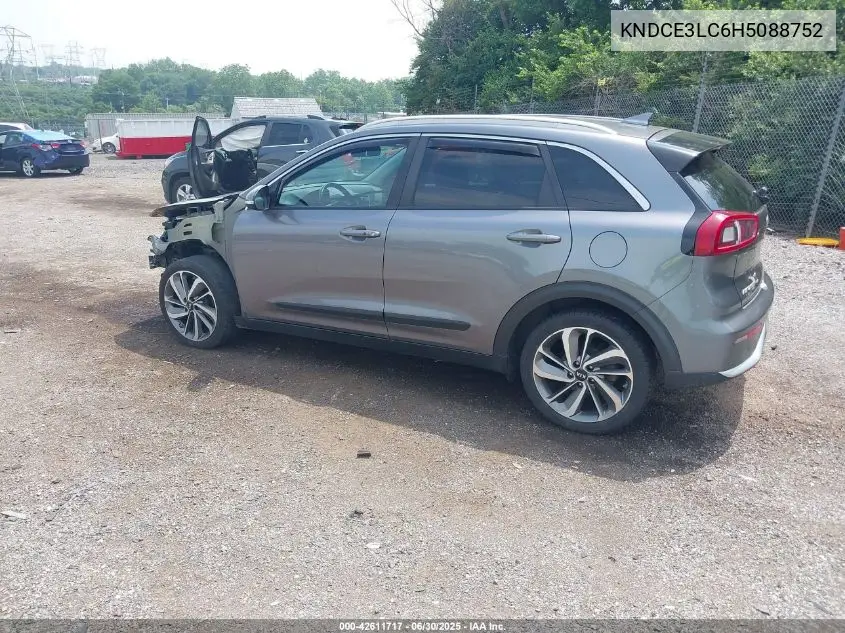 2017 Kia Niro Ex Touring VIN: KNDCE3LC6H5088752 Lot: 42611717