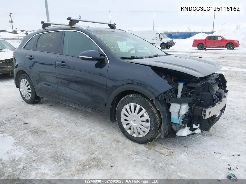 2018 Kia Niro VIN: KNDCC3LC1J5116162 Lot: 12246998