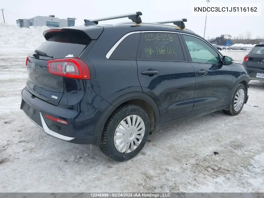 2018 Kia Niro VIN: KNDCC3LC1J5116162 Lot: 12246998
