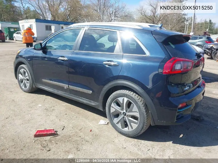 2019 Kia Niro Ev Ex/Sx Touring VIN: KNDCE3LGXK5015250 Lot: 12295856