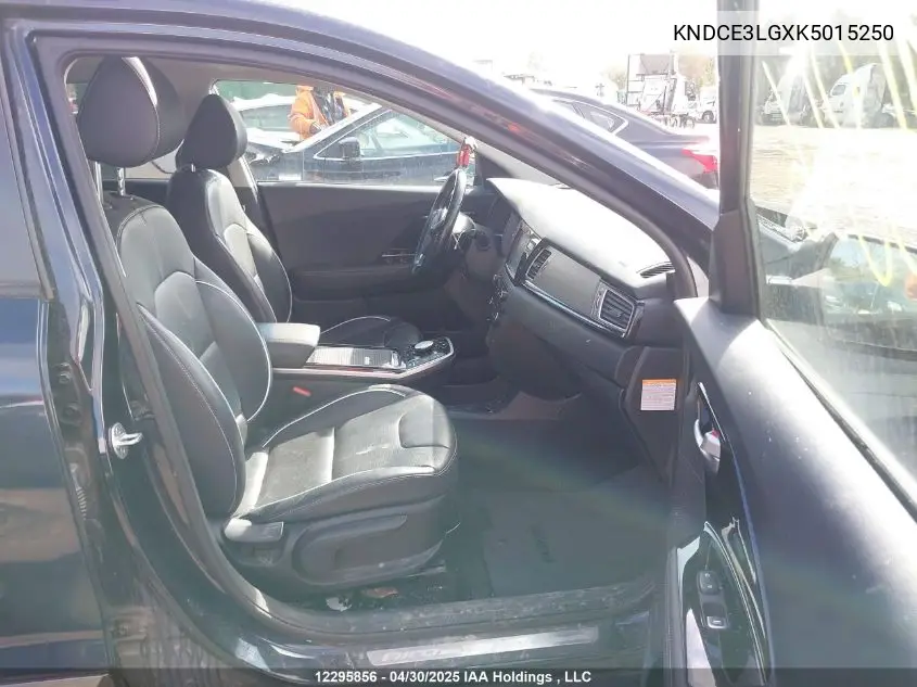 2019 Kia Niro Ev Ex/Sx Touring VIN: KNDCE3LGXK5015250 Lot: 12295856