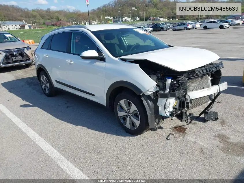 2021 Kia Niro Lx VIN: KNDCB3LC2M5486639 Lot: 41972956