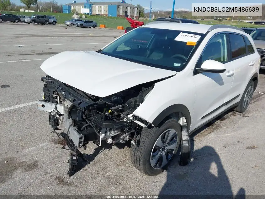 2021 Kia Niro Lx VIN: KNDCB3LC2M5486639 Lot: 41972956