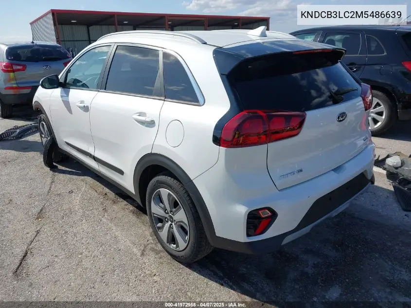 2021 Kia Niro Lx VIN: KNDCB3LC2M5486639 Lot: 41972956