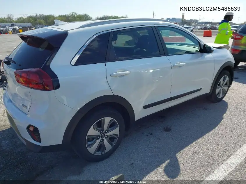 2021 Kia Niro Lx VIN: KNDCB3LC2M5486639 Lot: 41972956
