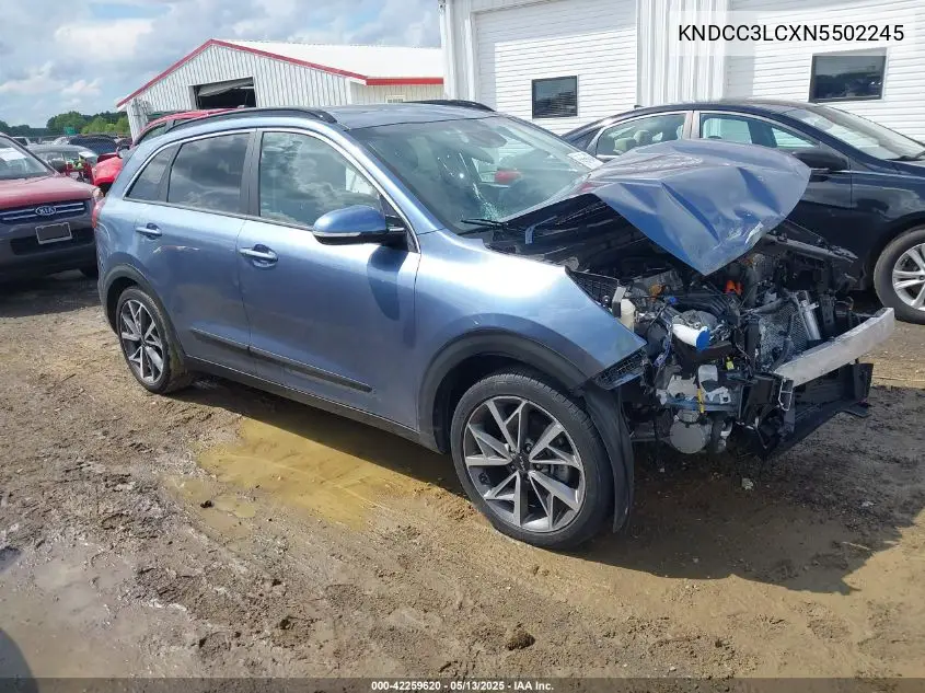 2022 Kia Niro Touring Se VIN: KNDCC3LCXN5502245 Lot: 42259620