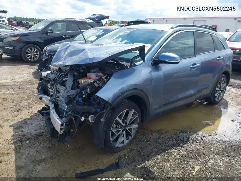 2022 Kia Niro Touring Se VIN: KNDCC3LCXN5502245 Lot: 42259620