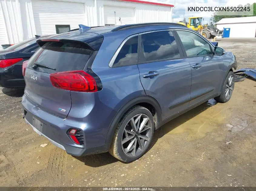 2022 Kia Niro Touring Se VIN: KNDCC3LCXN5502245 Lot: 42259620