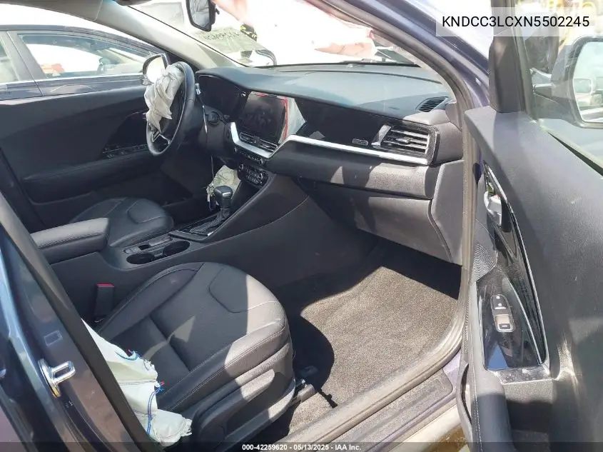 2022 Kia Niro Touring Se VIN: KNDCC3LCXN5502245 Lot: 42259620