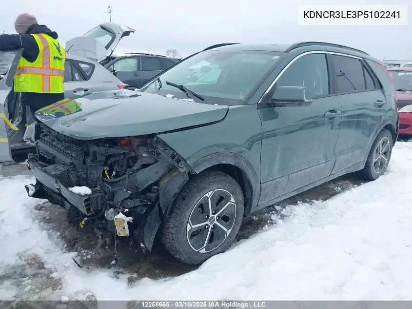 2023 Kia Niro VIN: KDNCR3LE3P5102241 Lot: 12258665
