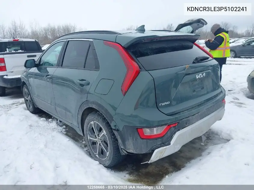 2023 Kia Niro VIN: KDNCR3LE3P5102241 Lot: 12258665
