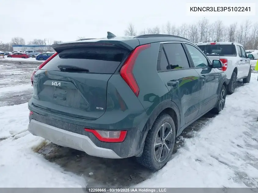 2023 Kia Niro VIN: KDNCR3LE3P5102241 Lot: 12258665