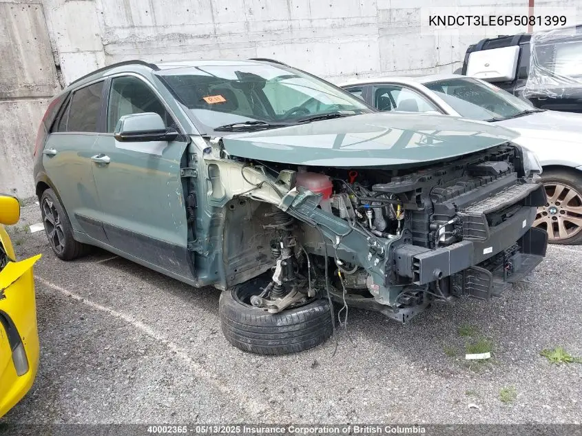 2023 Kia Niro VIN: KNDCT3LE6P5081399 Lot: 40002365