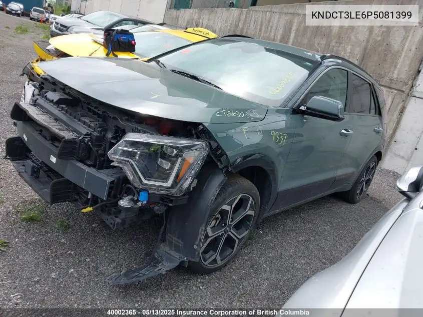 2023 Kia Niro VIN: KNDCT3LE6P5081399 Lot: 40002365