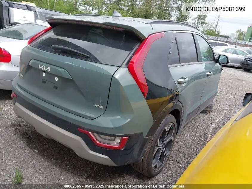 2023 Kia Niro VIN: KNDCT3LE6P5081399 Lot: 40002365