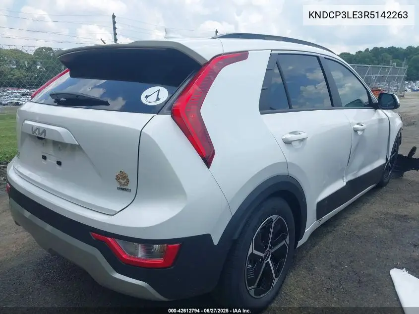 2024 Kia Niro Lx VIN: KNDCP3LE3R5142263 Lot: 42612794