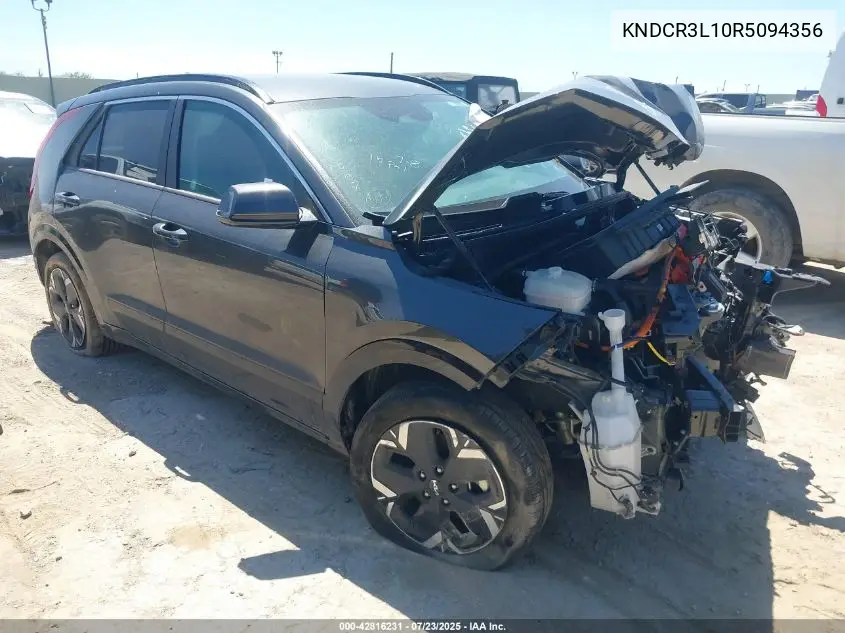 2024 Kia Niro Ev Wind VIN: KNDCR3L10R5094356 Lot: 42816231