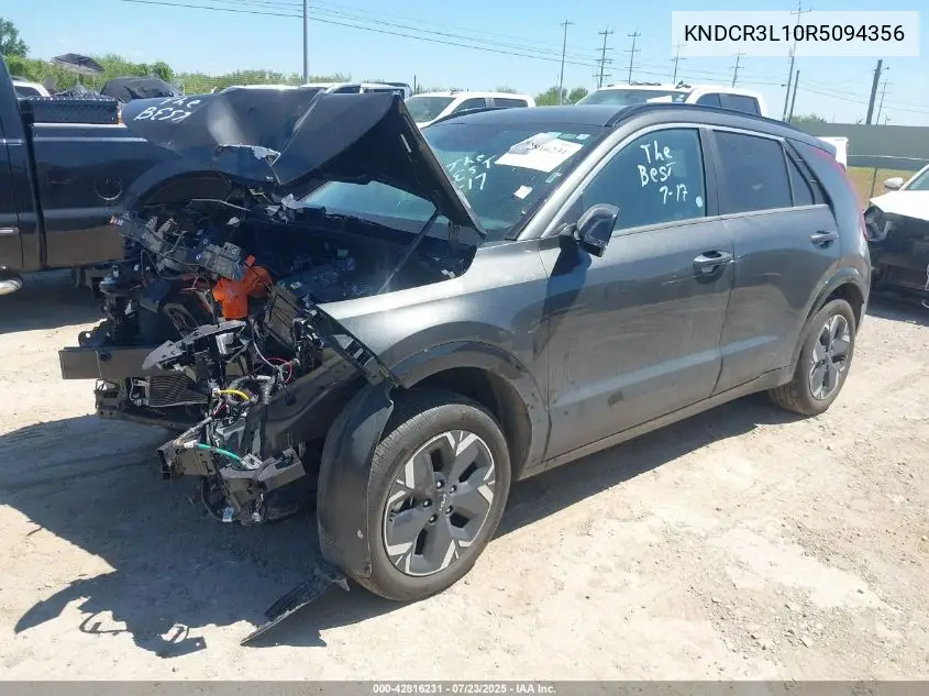 2024 Kia Niro Ev Wind VIN: KNDCR3L10R5094356 Lot: 42816231