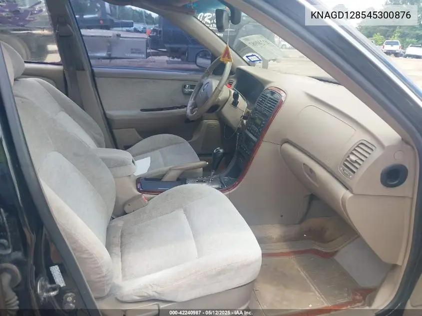 2004 Kia Optima VIN: KNAGD128545300876 Lot: 42240987