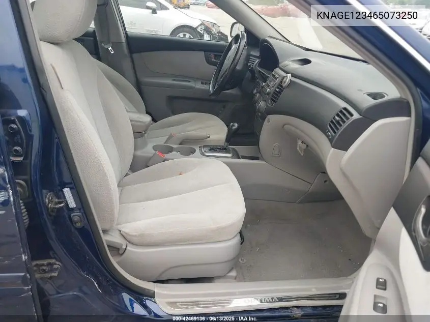 2006 Kia Optima Ex (New)/Lx (New) VIN: KNAGE123465073250 Lot: 42469136