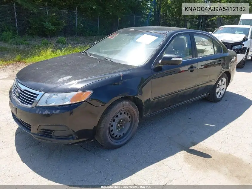 2010 Kia Optima Lx VIN: KNAGG4A89A5412182 Lot: 42625602
