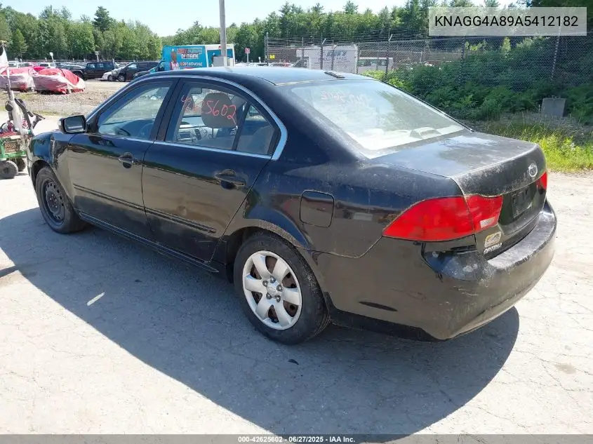 2010 Kia Optima Lx VIN: KNAGG4A89A5412182 Lot: 42625602