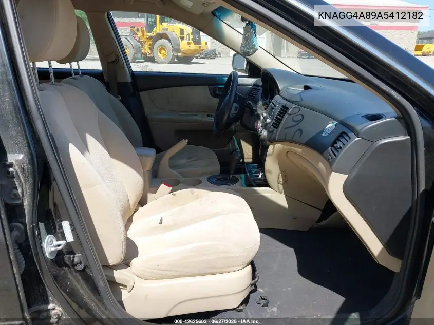 2010 Kia Optima Lx VIN: KNAGG4A89A5412182 Lot: 42625602