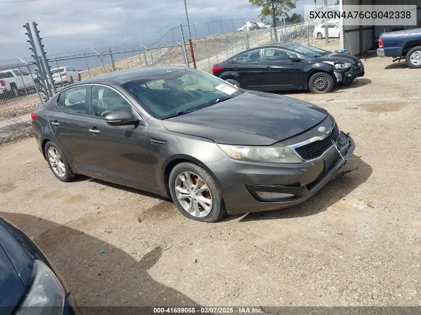 2012 Kia Optima Ex VIN: 5XXGN4A76CG042338 Lot: 41699055