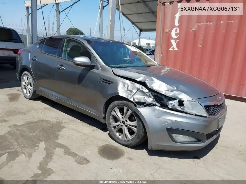 2012 Kia Optima Ex VIN: 5XXGN4A7XCG067131 Lot: 42609899