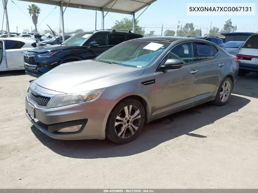 2012 Kia Optima Ex VIN: 5XXGN4A7XCG067131 Lot: 42609899