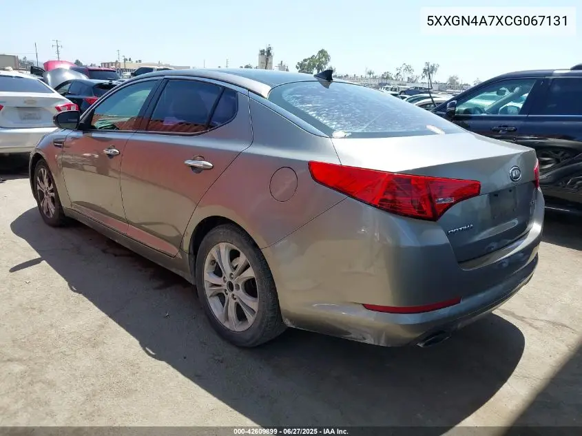 2012 Kia Optima Ex VIN: 5XXGN4A7XCG067131 Lot: 42609899