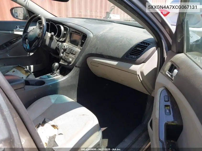 2012 Kia Optima Ex VIN: 5XXGN4A7XCG067131 Lot: 42609899