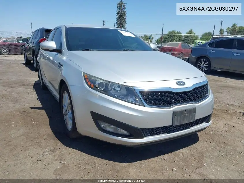 2012 Kia Optima Ex VIN: 5XXGN4A72CG030297 Lot: 42623250