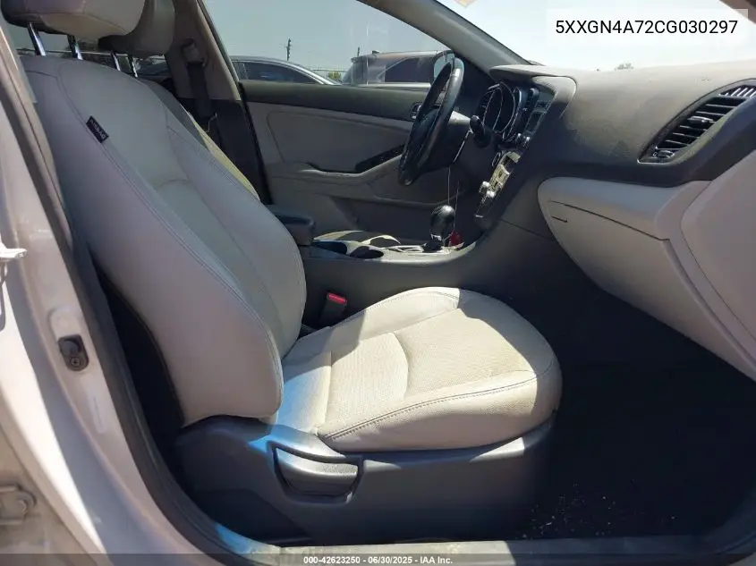 2012 Kia Optima Ex VIN: 5XXGN4A72CG030297 Lot: 42623250
