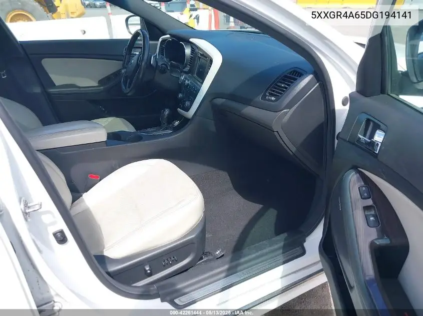 2013 Kia Optima Sx VIN: 5XXGR4A65DG194141 Lot: 42261444