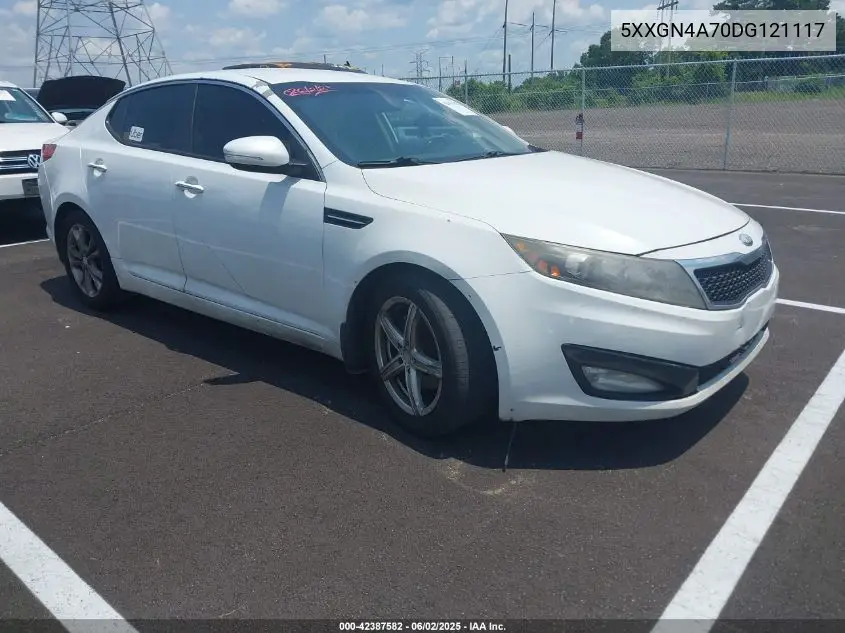 2013 Kia Optima Ex VIN: 5XXGN4A70DG121117 Lot: 42387582