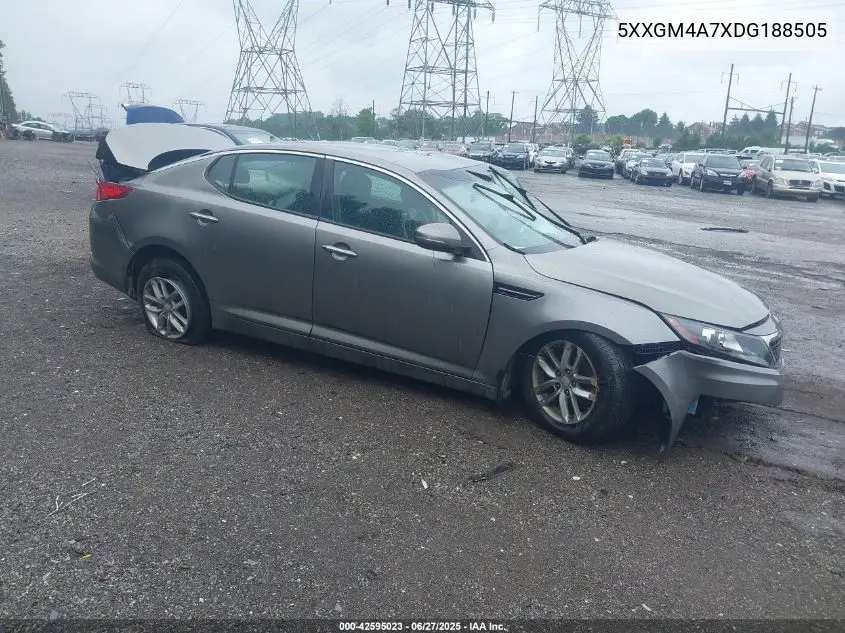 2013 Kia Optima Lx VIN: 5XXGM4A7XDG188505 Lot: 42595023